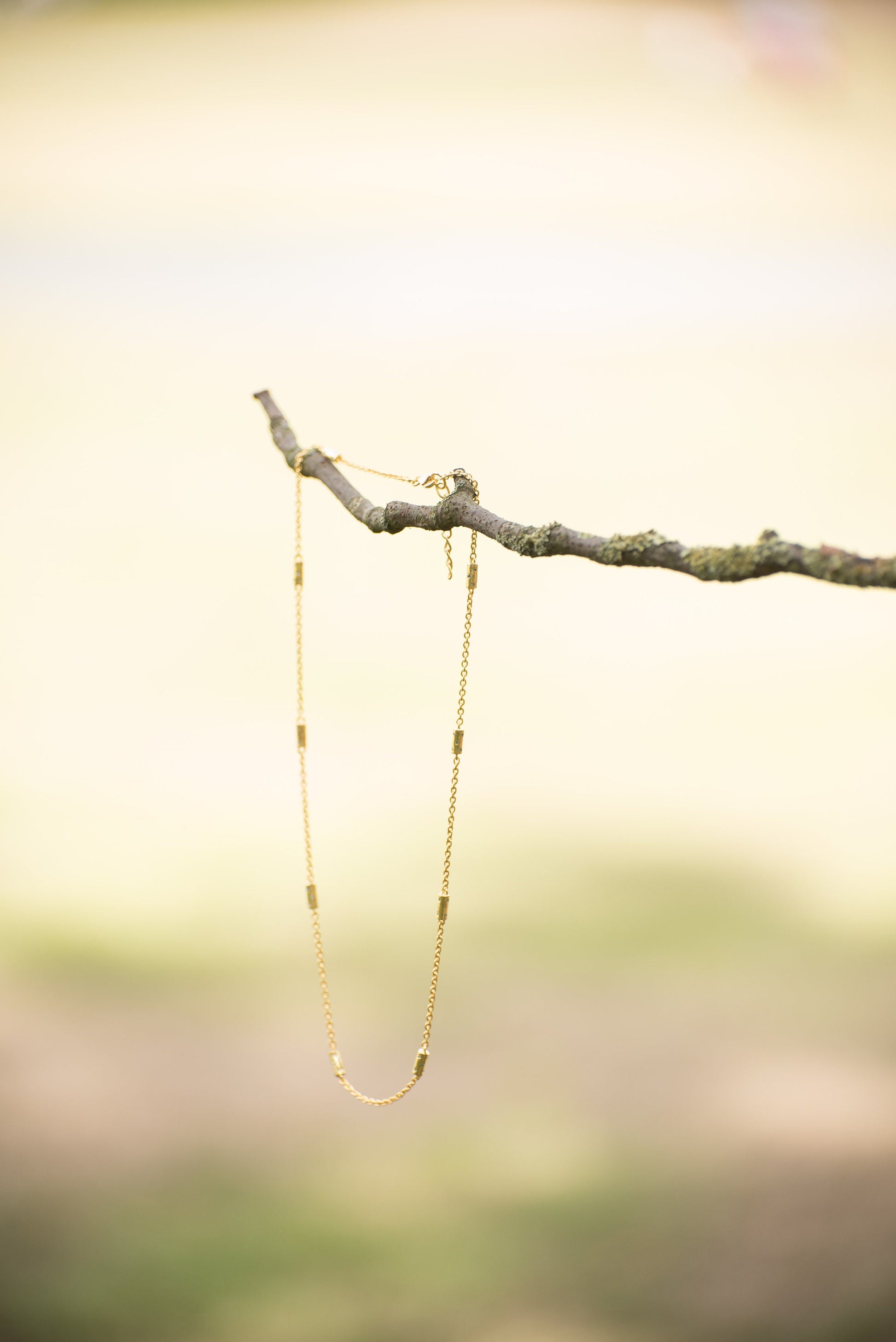 Blue Topaz Necklace, Gold Chain Necklace, November Birthstone, Dainty Necklace, Blue Gemstone, Birthday Gifts For Her, Gift For Mom