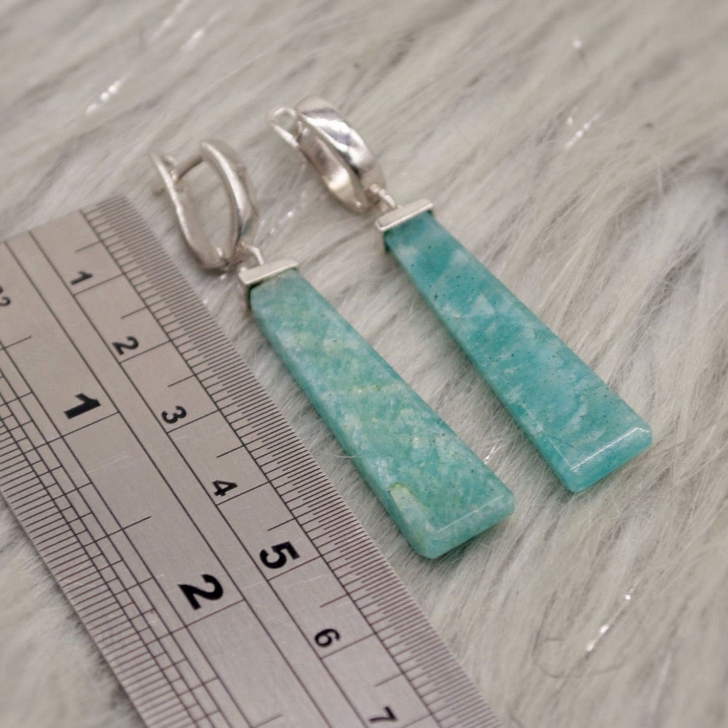 Amazonite earrings
sterling silver
green gemstone
silver earrings
Amazonite jewelry
dangle earrings
drop earrings
green earrings
blue earrings
handmade earrings
gemstone earrings
statement earrings
gift for her