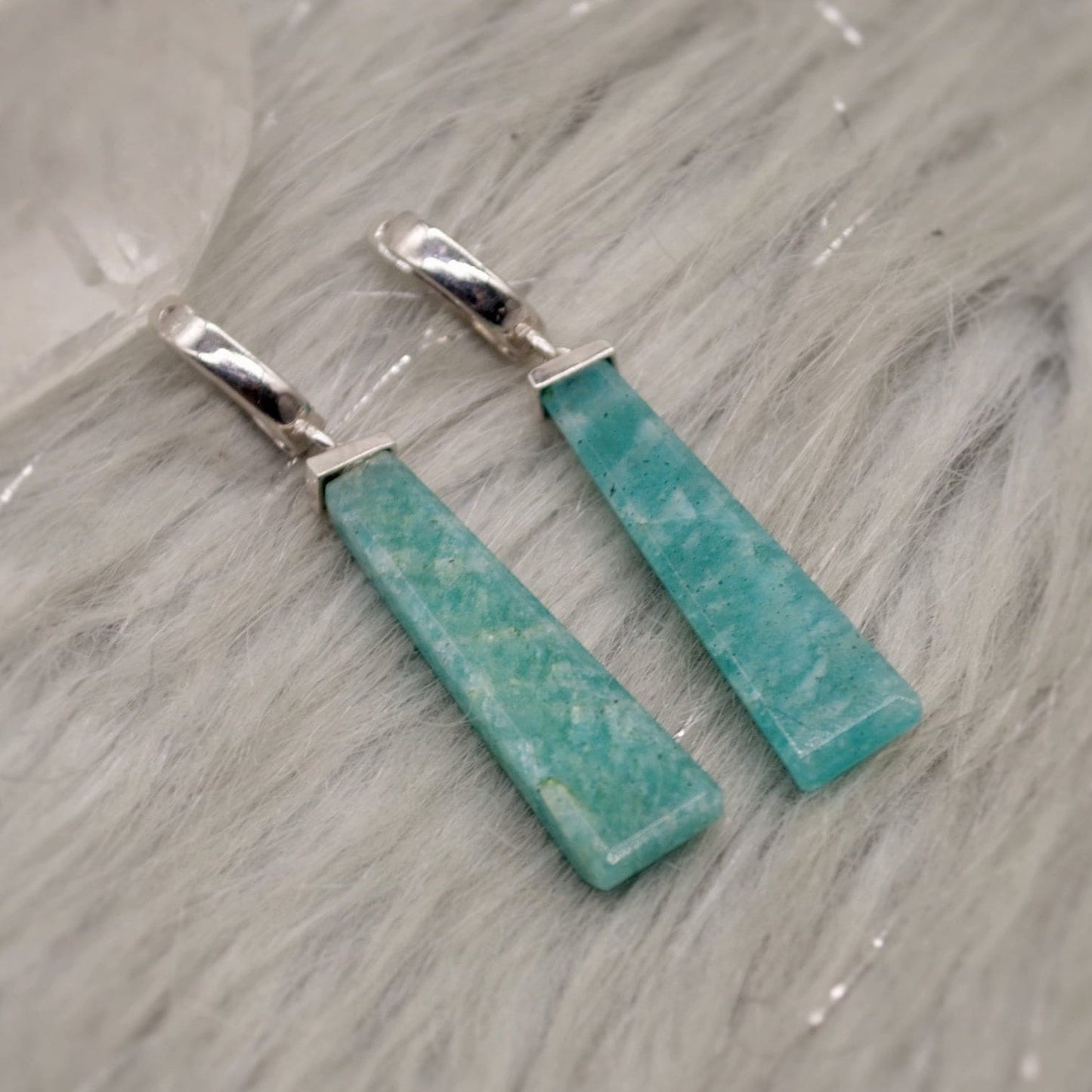 Amazonite earrings
sterling silver
green gemstone
silver earrings
Amazonite jewelry
dangle earrings
drop earrings
green earrings
blue earrings
handmade earrings
gemstone earrings
statement earrings
gift for her