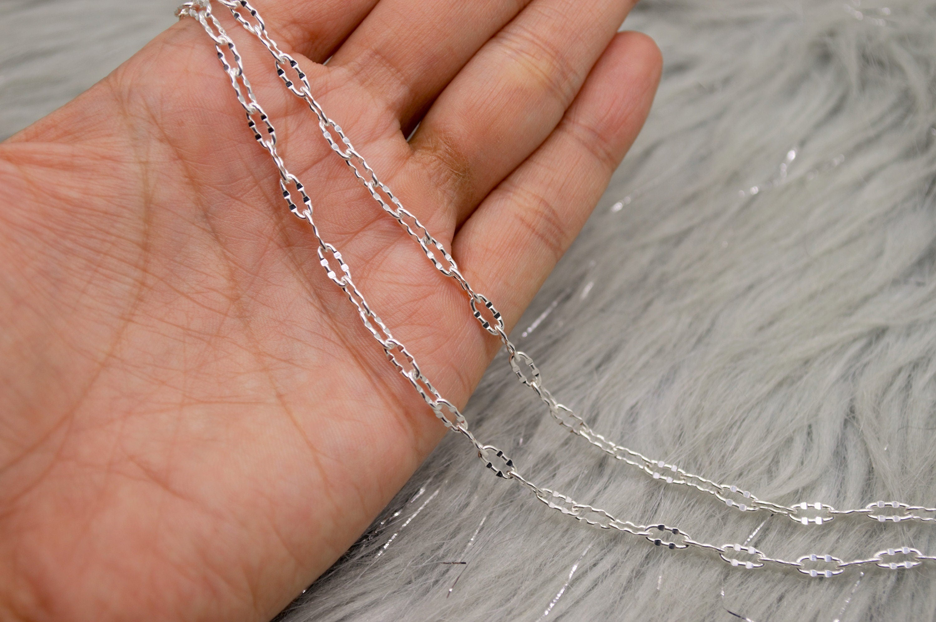 Women's sterling silver store necklace chain